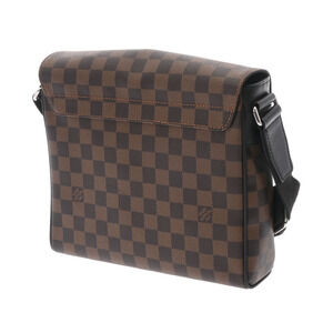 Louis Vuitton Shoulder Brown District Canvas NM Bag Damier